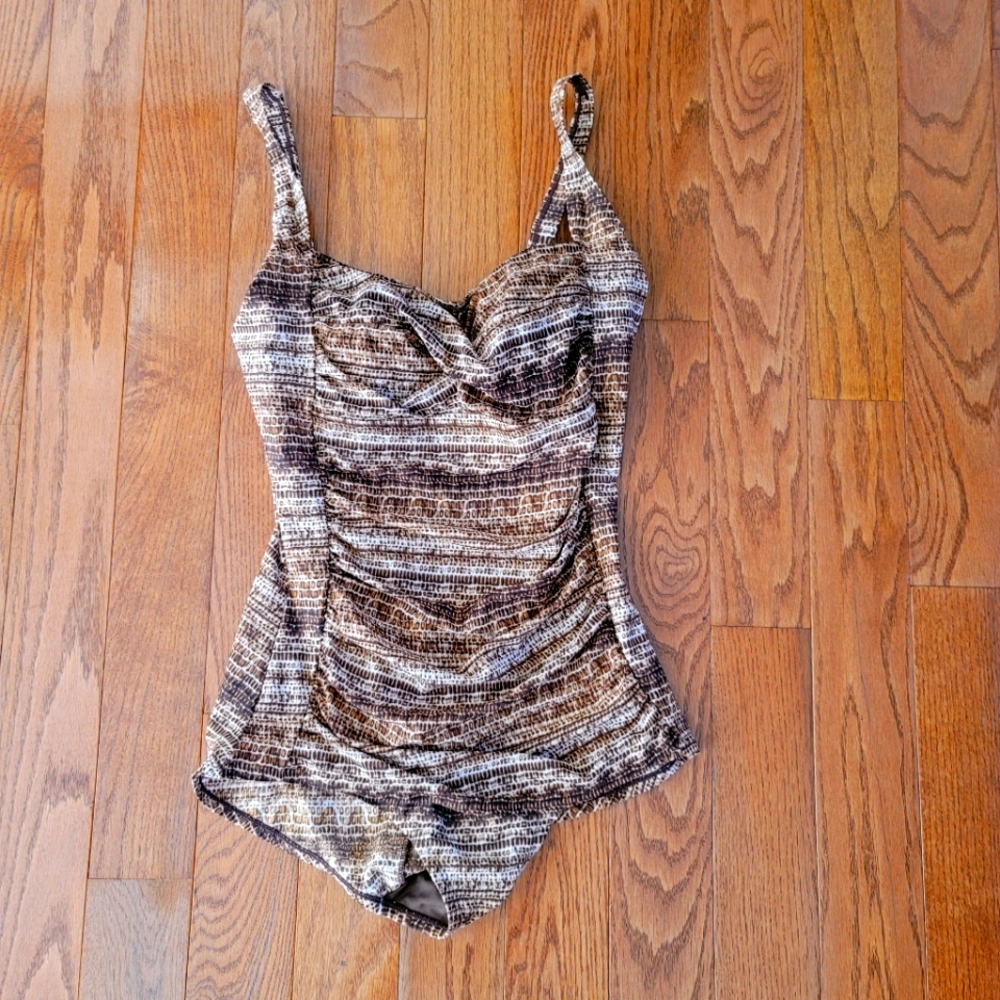 It Figures Animal Print Swimsuit